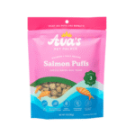 Ava's Pet Palace Freeze Dried Dog Treats - Salmon Puffs (3 oz)