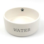 Happy Pet Paw Print Water Pet Bowl 16cm