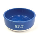 Azure Blue Eat Pet Bowl 16.5cm