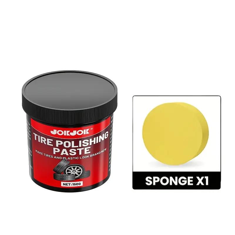 Tire Gloss Protection Agent, Premium Long-Lasting Shine Wax Protective Maintenance Coating, Keeps Car Tires Shiny and Bright(3boxes) - Image 4