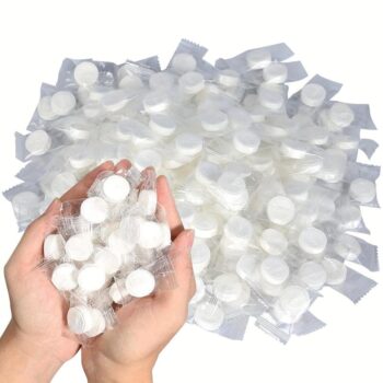 Disposable Compressed Face Towel, 400pcs/set Wipe Hands Compressed Bathroom Portable Mini Compressed Tissue, Face Towel Wash Cloth for Home Restroom Office Use